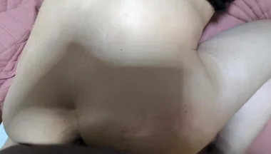 Chastity-caged Sissy Gets Sideways Spoon-fucked Slow and Deep, Whispered Into Total Breeding Submission 2