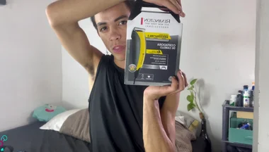 Fixing My Hair and Then Cum Show All Over the Place