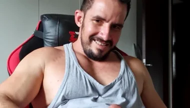 You Can Play with Your Man's Huge Balls While He Prepares Your Milk