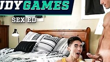 Asian Twink Discovers Male Anatomy By Playing With Hot Roommates Cock - Ryder Owens, Cody Seiya