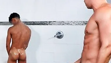 Tanner Uses His Strength To Take Mavericks Ass In The Locker Room With Maverick Shadow And Tanner Valentino