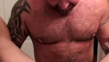 Inked Cooper Hill Loves Marc Angelo Hardcore Fuck