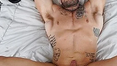 Guy Selector - Riley Mitchel Takes Davin Strong In The Bedroom And Makes His Hole Works For His Ass