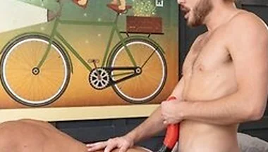 Horny Delivery Driver Barebacks & Stuffs Inked Up Customer - Max Adonis