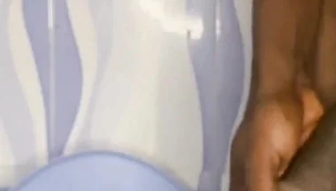 12inch Huge African Cock Getting Erected Takes Morning Piss