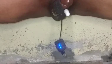 Hard Nipple Play, Vibrating Dick & Mini Orgasm. (part 1