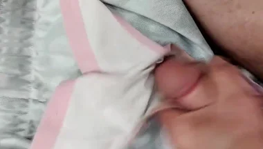 Cum in Stepsis Pantys I Found on the Bathroom Floor
