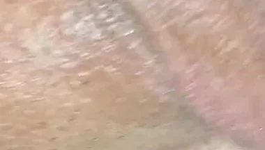 The Femboy Bitch Pestered the Stepfather at Night in Bed and Got Fucked Without a Condom Until He Came.