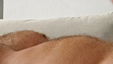 Daddy Wanking on Couch