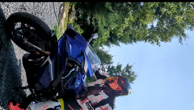 On My Sport Bike