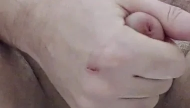 Slow Motion Piss and Cum, Along with My Hairy Balls