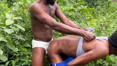 Fucking Wth My New Guy in Bush