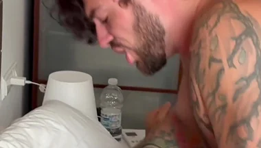 Pretty British Boy Gets Some Hardcore Treatment From Big Stepdaddy