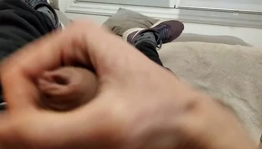 Amateur Twink Moves Hard Thinking His Huge Cock Penetrates Your Ass