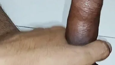 My Uncut Dick Masturbation