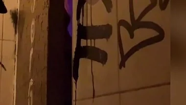 Watched While Pissing in the Toilets of a Bar...
