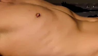 Blindfolded Chilling Samson Edges Me Until I Cum