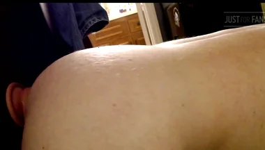 Big Dildo Fills My Ass