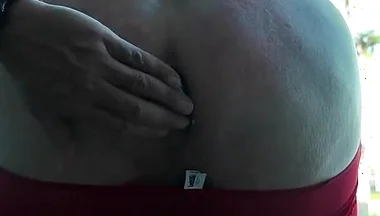 Home in Panties, Plugged and Caged