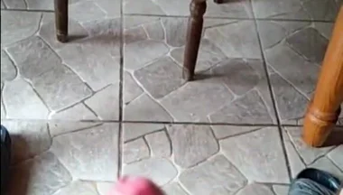 Male Masturbating Home Alone