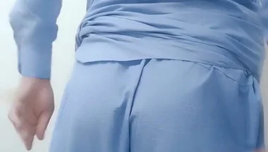 Pakistani Desi Shalwar Kamees Boy Show His Beautiful Ass