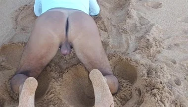 Ladysilva on the Beach My Hot Tanned Ass
