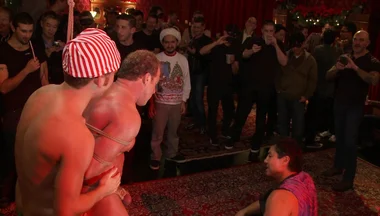 Brian Bonds Gangbang Christmas Party Live