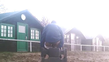 Dildo in the Riding Arena