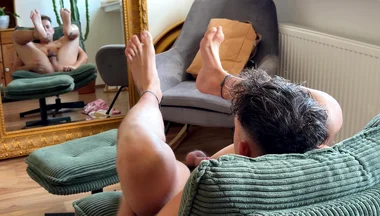 Cute Pajamas, Naughty Mood - German Twink Wanks & Cums