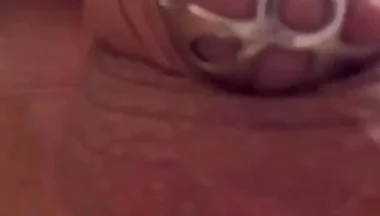 Sissy Boy Shakes His Cage in Front of Your Face to Cum for You