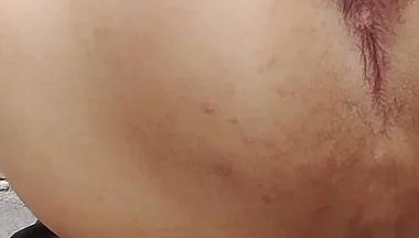 Young Man Sticking His Finger in His Anus