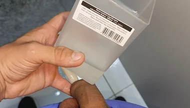 Strange Object Injector Through the Cock Hole