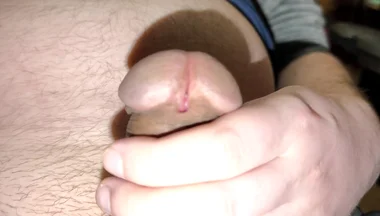 Real Close-up of a Mushroom Dick