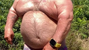 Mark Fletcher Wet Piss Soaked Panties Cumming in the Woods Aging