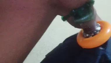 Skinny Guy Masturbating at Home