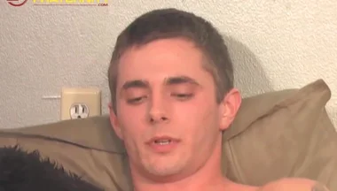 Tyson: Muscular 20-year-old with Big Dick Cums Twice