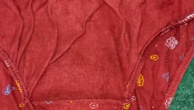 Got Rid of the Stress by Masturbating Shakutla Dirty Panties