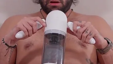 10 Out of 10 Vava Telescopic Masturbator Review - My Huge Curved Cock Can’t Stop Throbbing