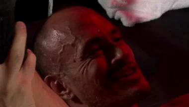 Sexy Twink Boy Fucking Bareback in Backroom with Straight Curious