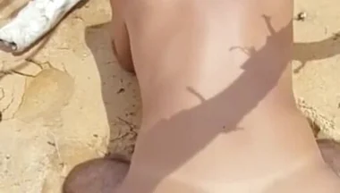 Ladysilva Hot Anal on the Beach