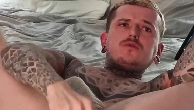 Selffuck with a Huge Dildo