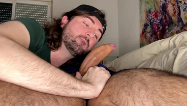 Cumshot After Big Blowjob