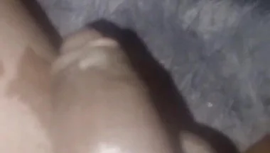 Cum Flowing off This Huge Black Allover the Follow