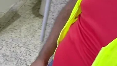 Masturbating in the Locker Room