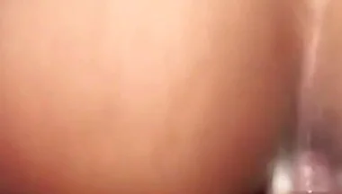 Brunette Huge Hairy Sitting on My Dick Until It Foams! Part 2