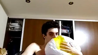 Watch Me Blowing up Inflatables and Playing with Them Until I Cum on Stream