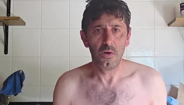 Straight Guy with Huge Cock Jerks off in the Cabin