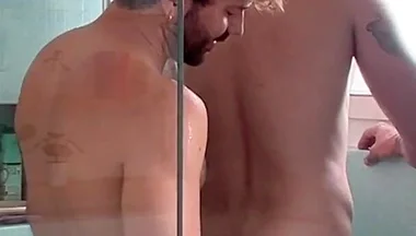 Caught My Friend in the Shower and Spanked Him
