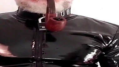 Fetish Dad Experiencing Collar