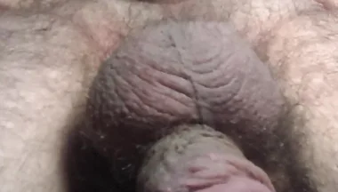 Fucking My Ass with Automatic Dildo in Close-up